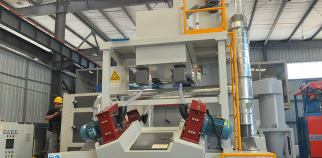 保定喷砂机在金属加工行业的应用与优势